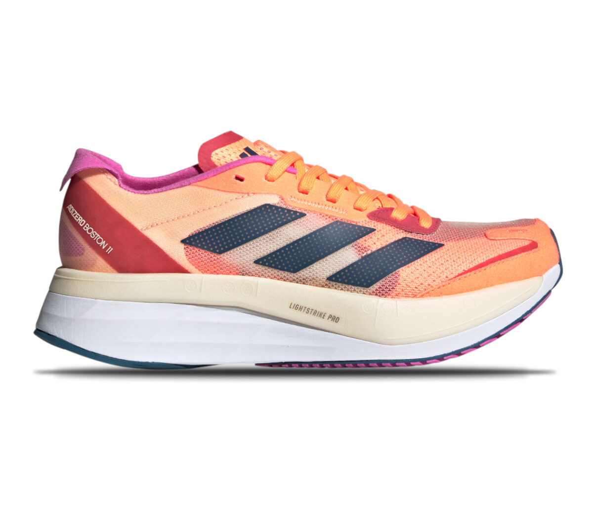 Scarpa Adidas Adizero boston 11 donna arancione