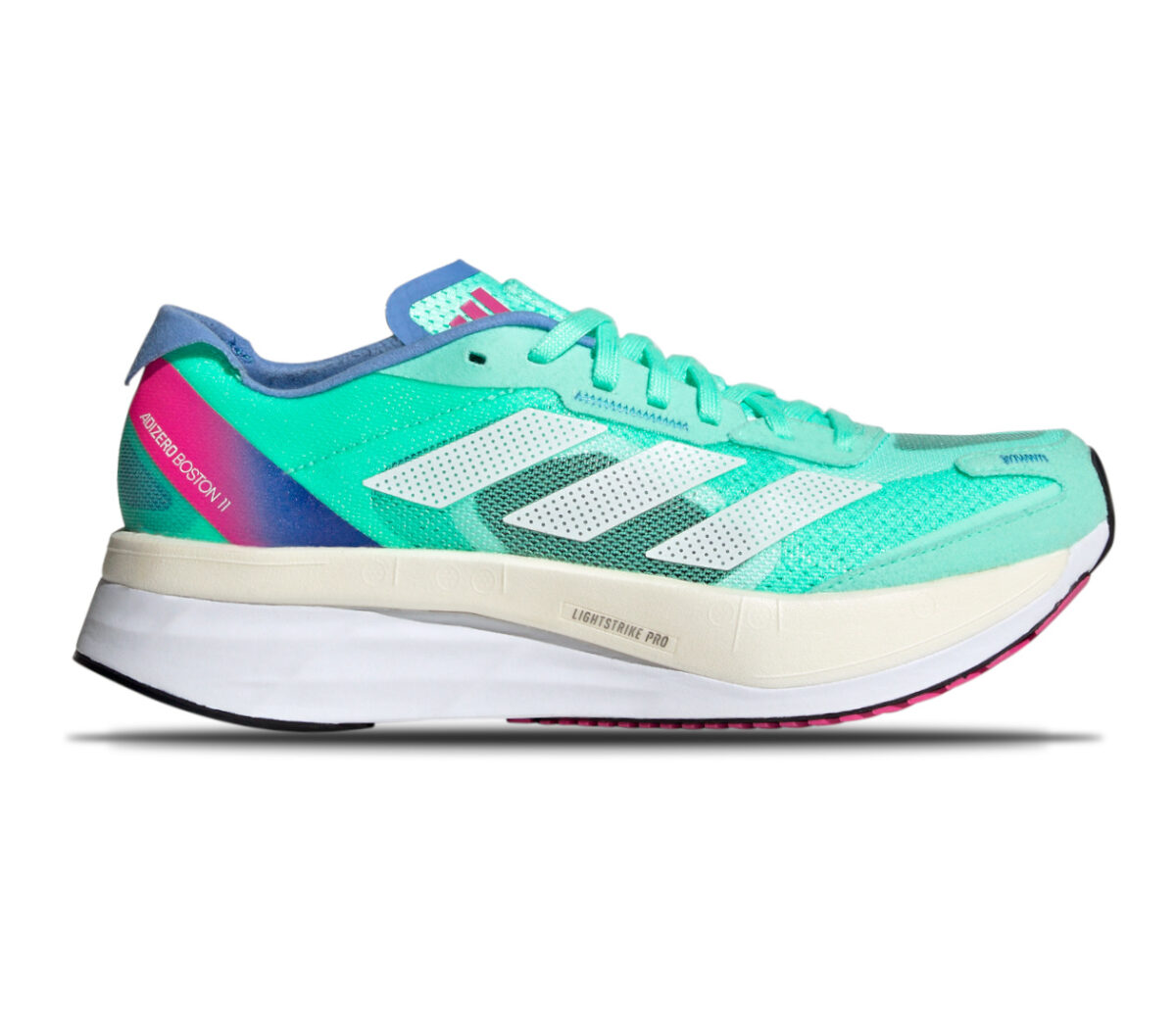 Scarpa Adidas Adizero boston 11 donna celeste viola