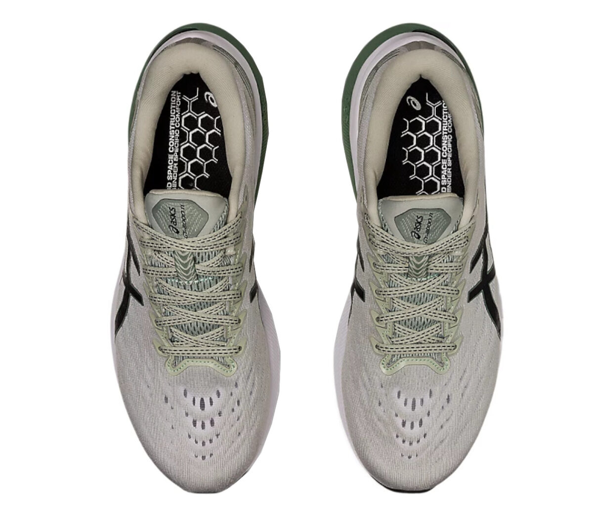 Tomaia Scarpa asics Gel GT-2000 11 uomo grigia
