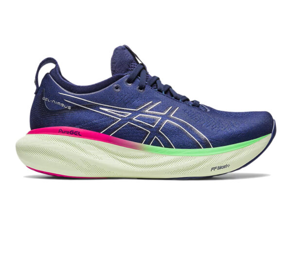 Scarpa asics gel nimbus 25 donna blu