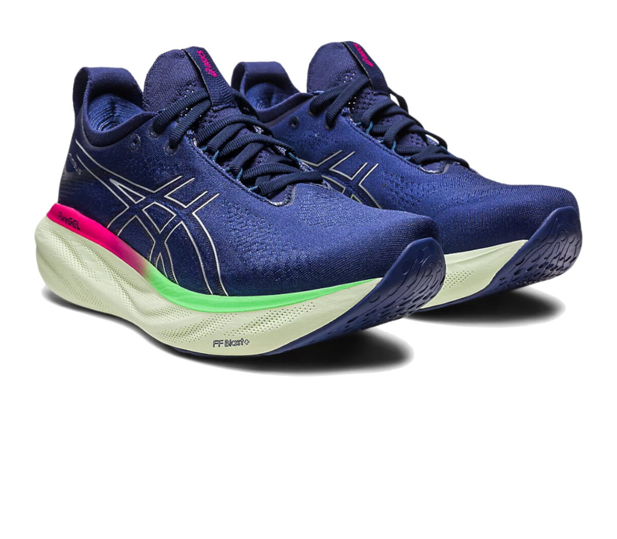 Coppia Scarpa asics gel nimbus 25 donna blu