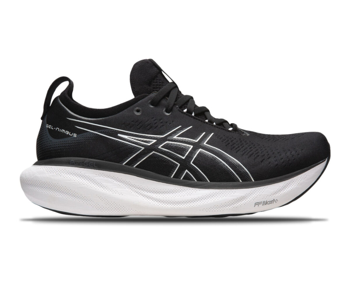 Scarpa asics gel nimbus 25 uomo nera