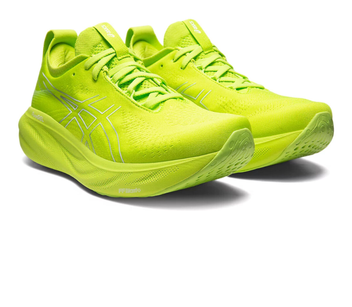 Coppia Scarpa Asics gel nimbus 25 uomo giallo