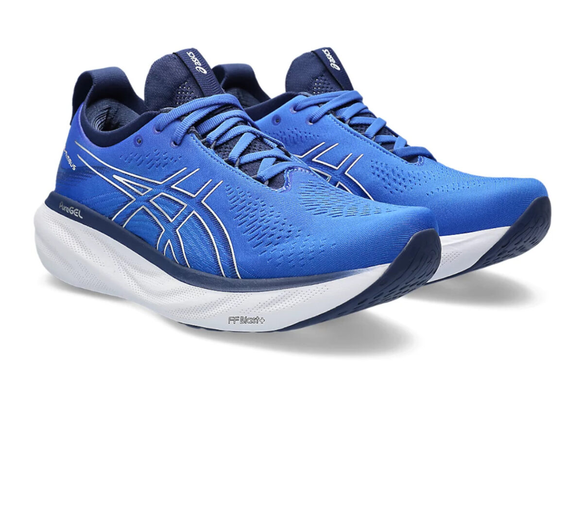 Coppia Scarpa Asics gel nimbus 25 uomo blu