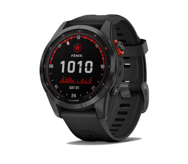 Orologio garmin fenix 7s solar unisex nero