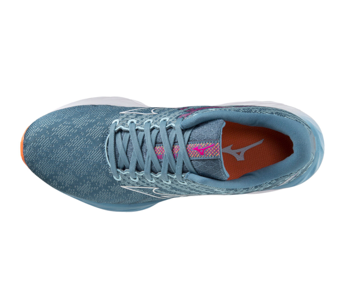 Tomaia Scarpa Mizuno Wave Inspire 19 donna celeste
