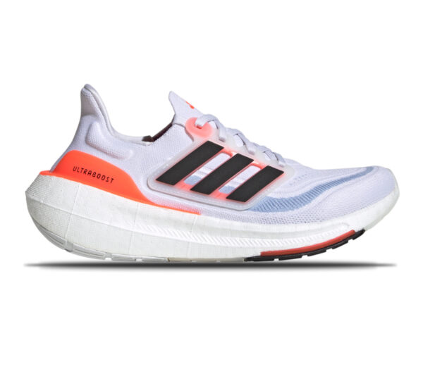 Scarpa Adidas ultraboost light donna bianca arancione
