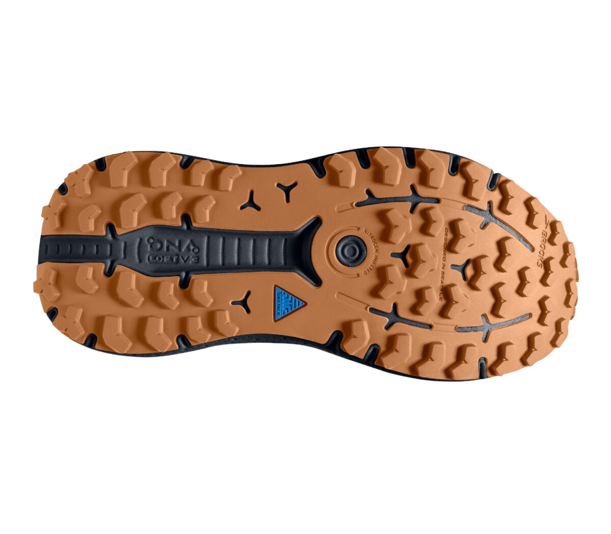 Suola Scarpa brooks caldera 6 uomo marrone