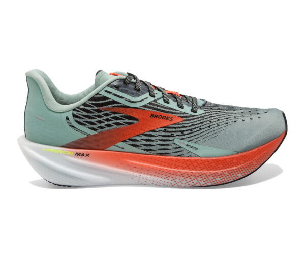 Scarpa Brooks hyperion max donna grigia arancione