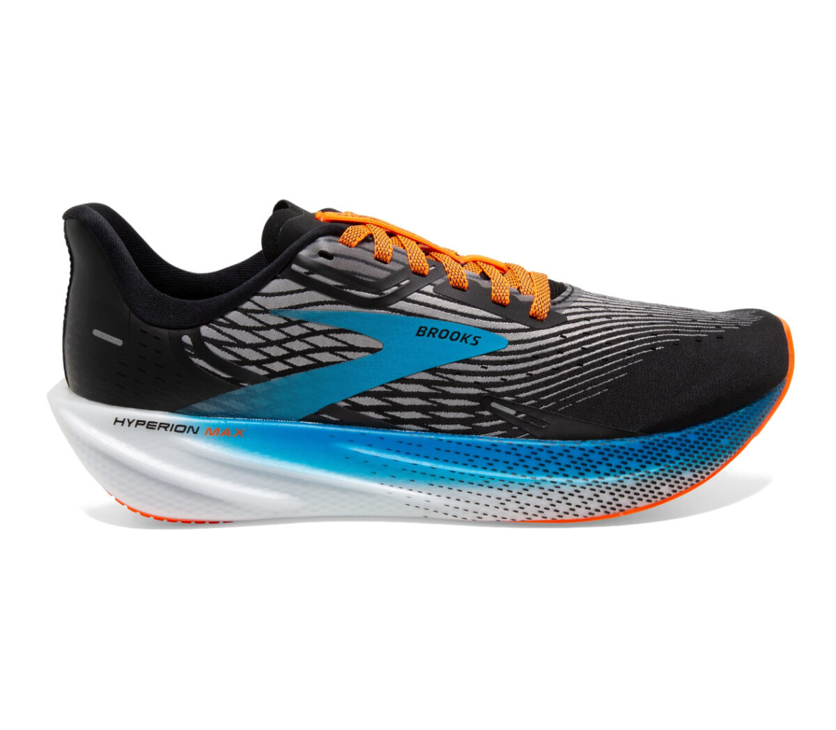 Scarpa Brooks Hyperion Max uomo nera blu