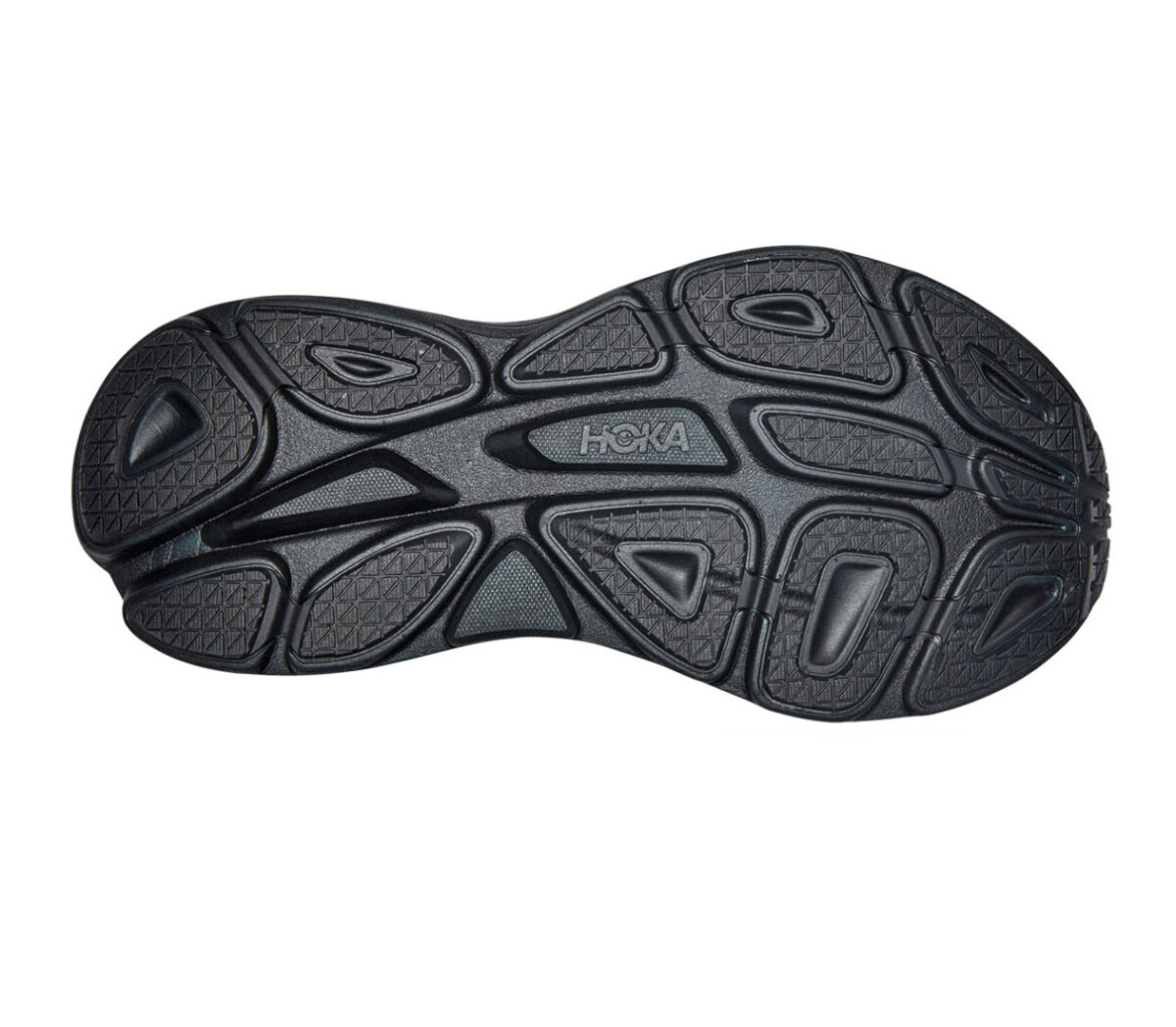 Suola Scarpa Hoka bondi 8 X wide uomo nera