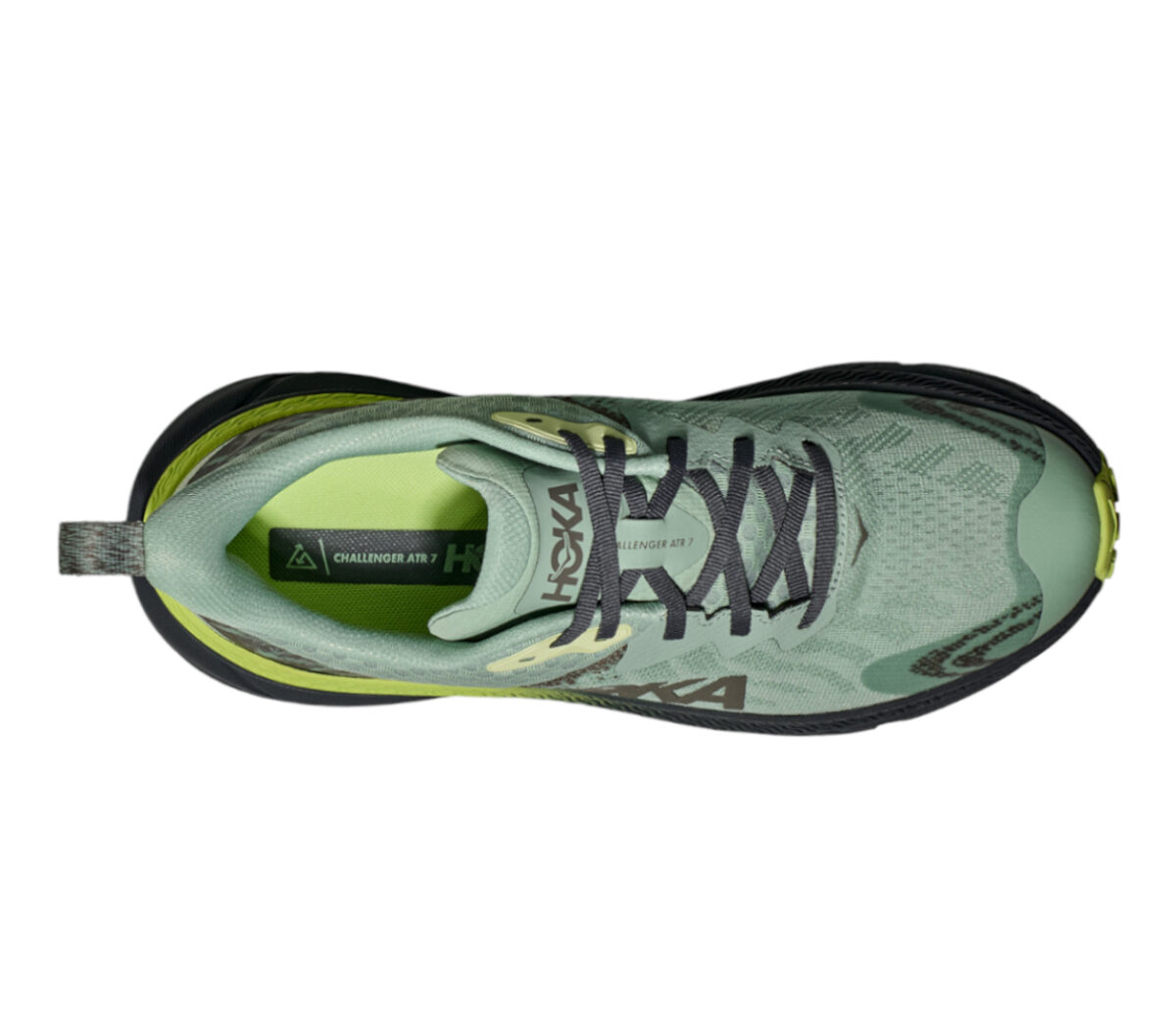 Tomaia Scarpa Hoka Challenger ATR 7 GTX uomo aloe vera lettuce
