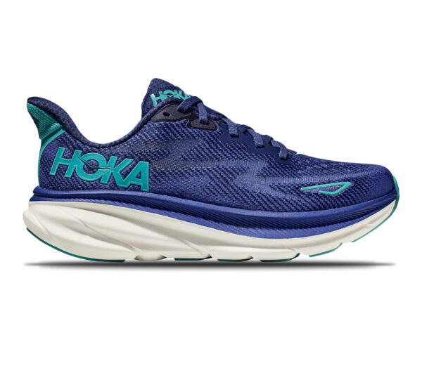 Scarpa hoka clifton 9 donna blu