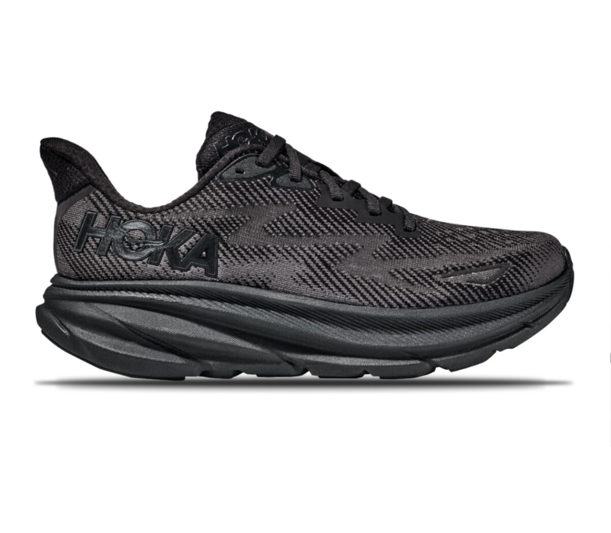 Scarpa Hoka Clifton 9 donna nera