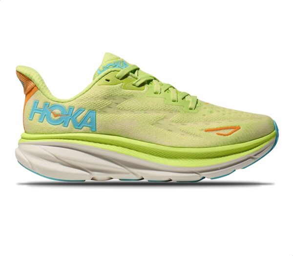 Scarpa Hoka clifton 9 donna gialla