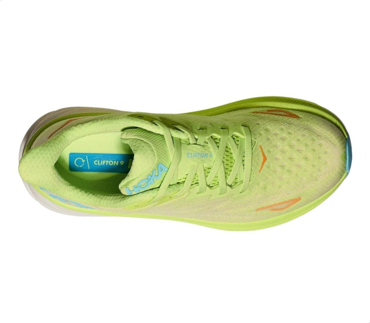 Tomaia Scarpa Hoka clifton 9 donna gialla