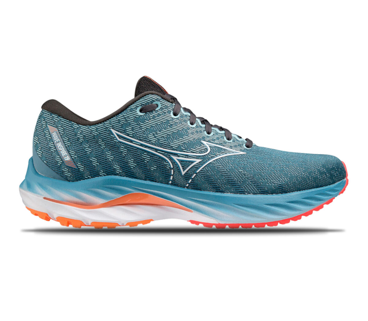 Scarpa Mizuno Wave Inspire 19 uomo celeste