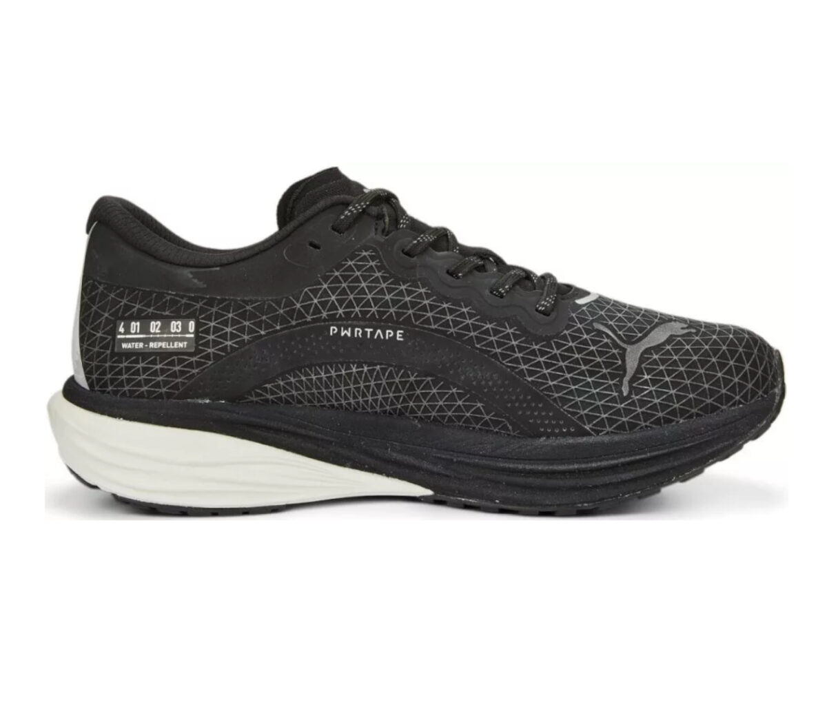 Scarpa Puma deviate nitro 2 WTR uomo nera