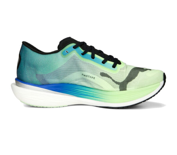 Scarpa Puma deviate nitro elite 2 uomo celeste verde