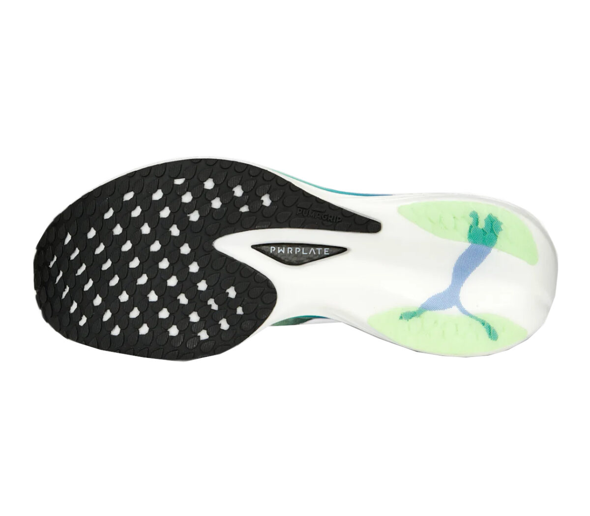 Suola Scarpa Puma deviate nitro elite 2 uomo celeste verde