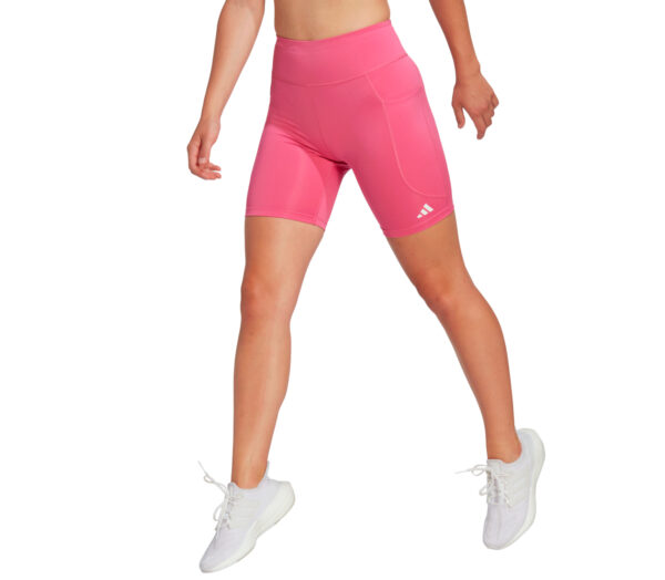 Pantaloncino adidas daily run 5 inch donna rosa