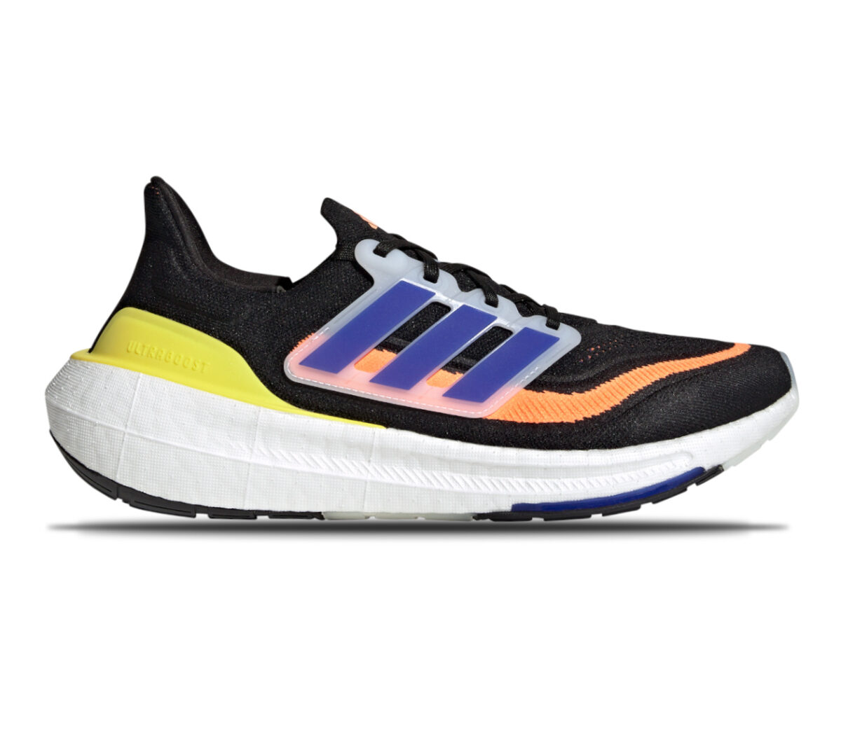 Scarpa Adidas ultraboost light unisex nera gialla