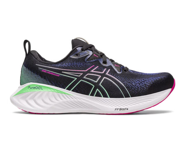 Scarpa asics gel-cumulus 25 donna blu fucsia