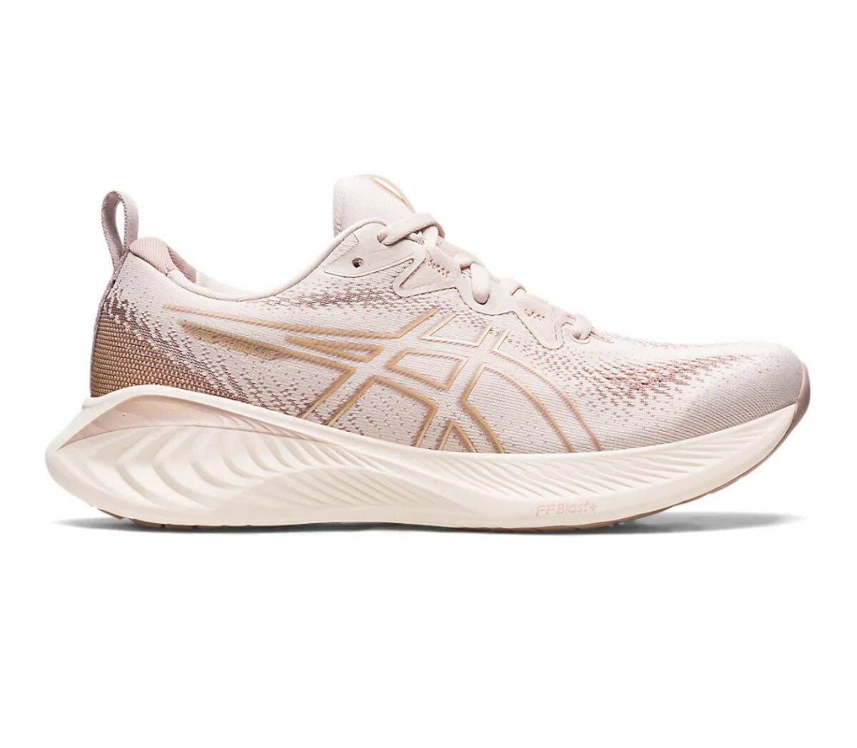 Scarpa asics gel cumulus 25 donna rosa beige