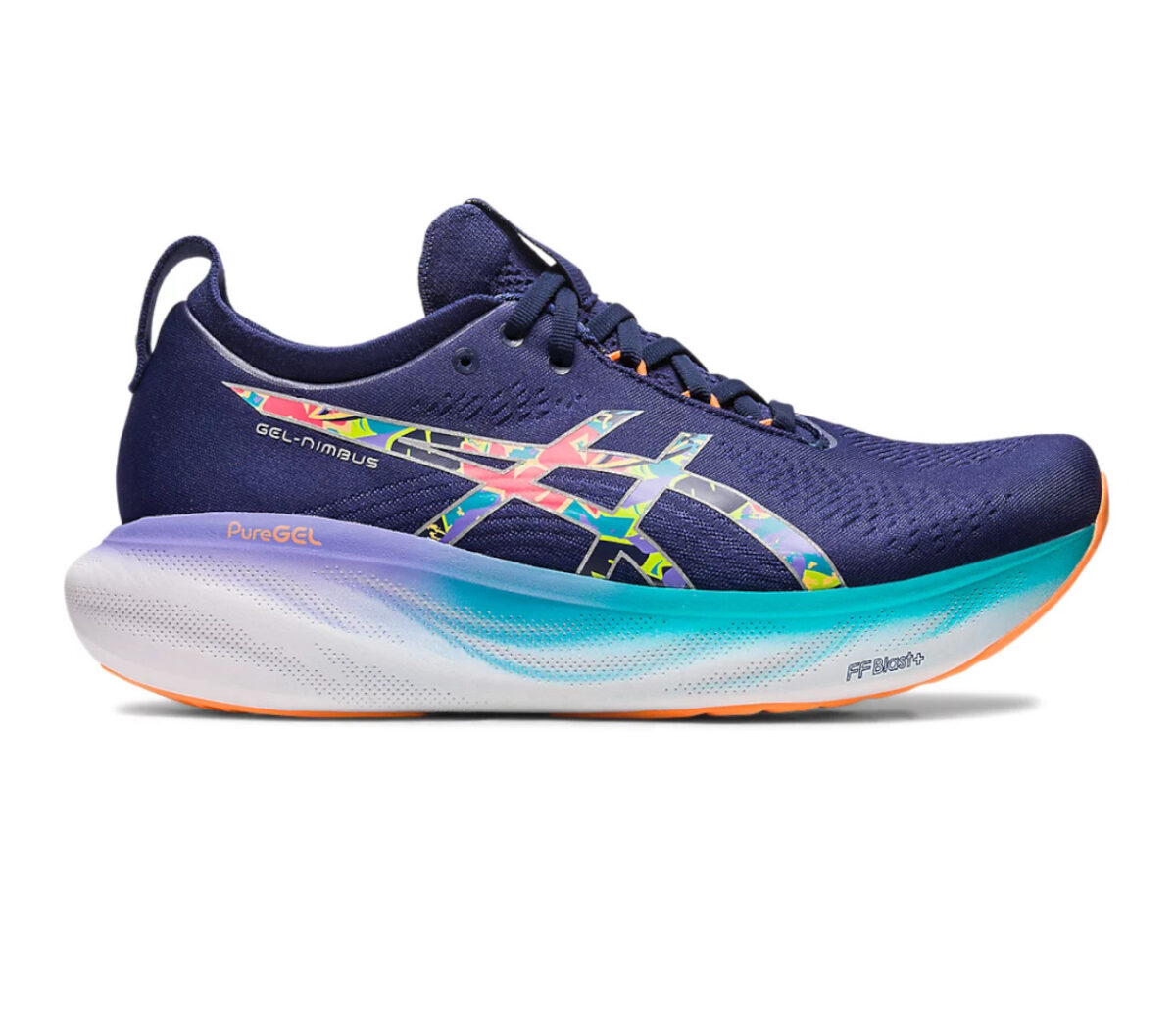 Scarpa asics gel nimbus 25 lite show uomo blu