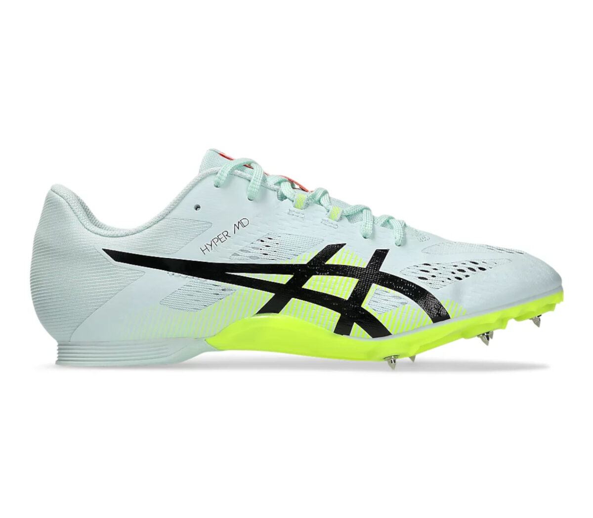 Scarpa Asics Hyper MD 8 unisex celeste gialla