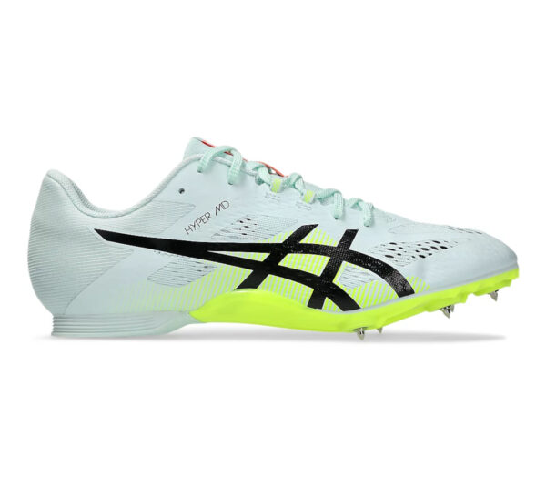 Scarpa Asics Hyper MD 8 unisex celeste gialla