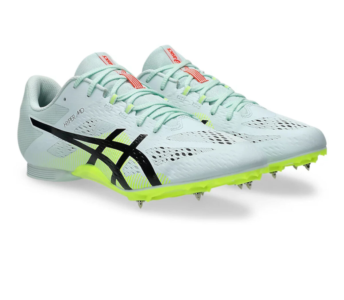 Coppia Scarpa Asics Hyper MD 8 unisex celeste gialla