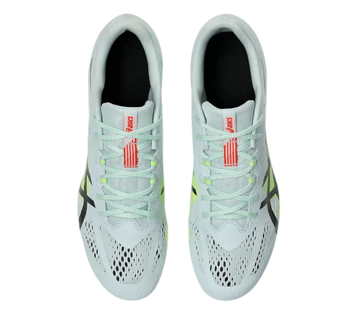 Tomaia Scarpa Asics Hyper MD 8 unisex celeste gialla