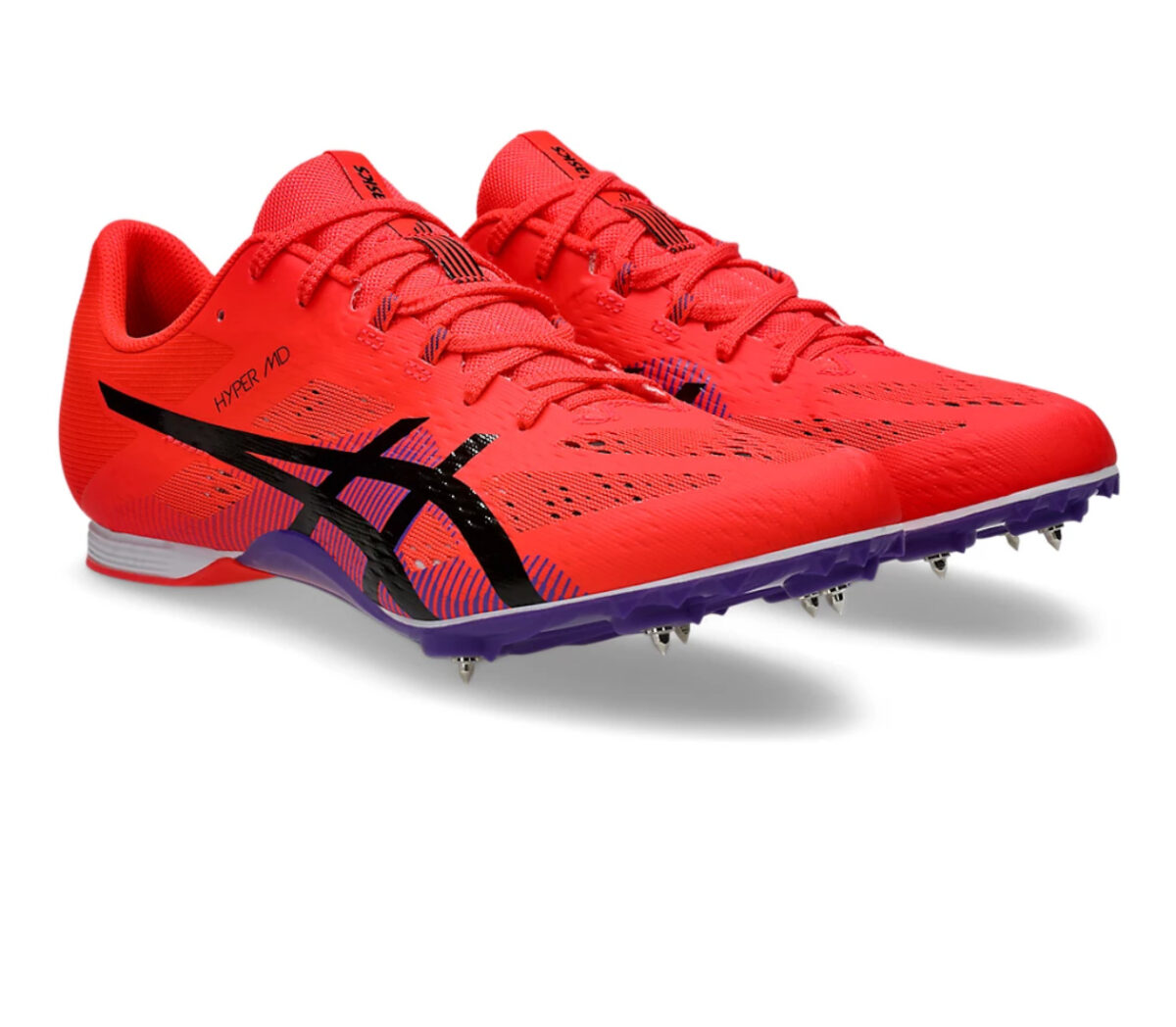 Coppia Scarpa Asics Hyper MD 8 unisex rossa