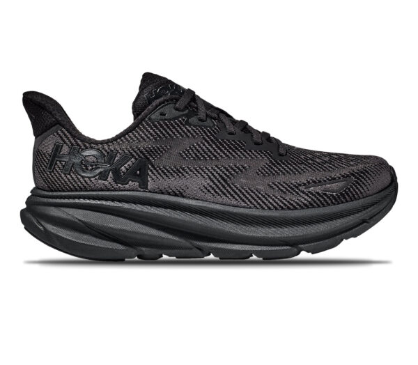 Scarpa Hoka clifton 9 uomo nera