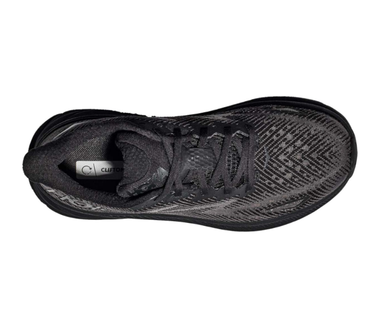 Tomaia Scarpa Hoka clifton 9 uomo nera