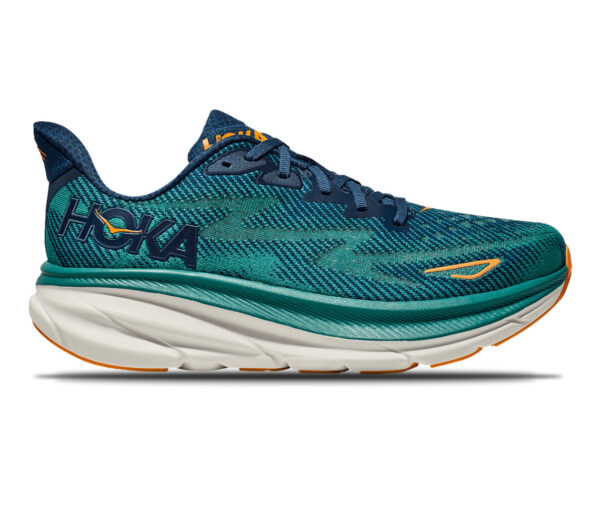 Scarpa Hoka Clifton 9 uomo verde
