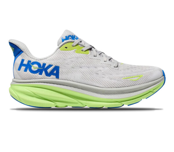 Scarpa Hoka Clifton 9 uomo bianca gialla
