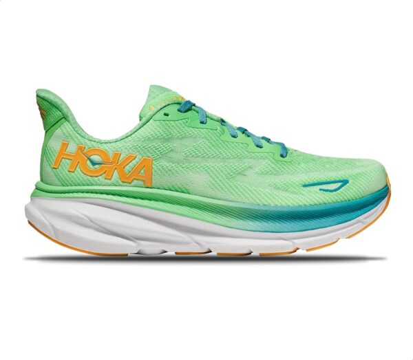 Scarpa Hoka clifton 9 uomo verde