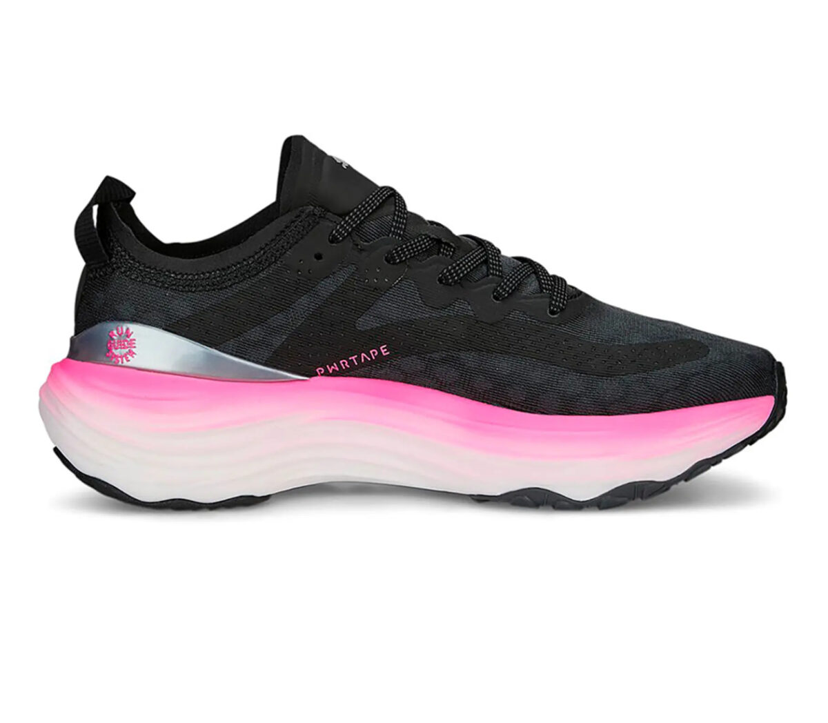 Scarpa puma foreverrun nitro donna nera rosa