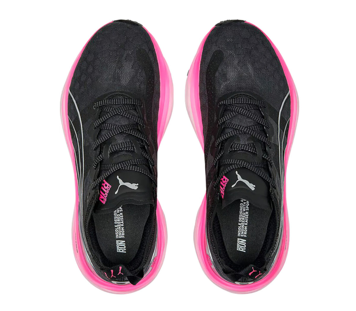 Tomaia Scarpa puma foreverrun nitro donna nera rosa