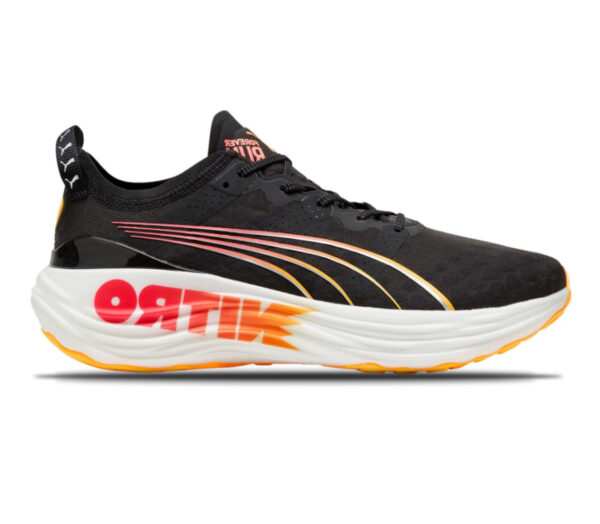Scarpa Puma Foreverrun Nitro uomo nera arancione