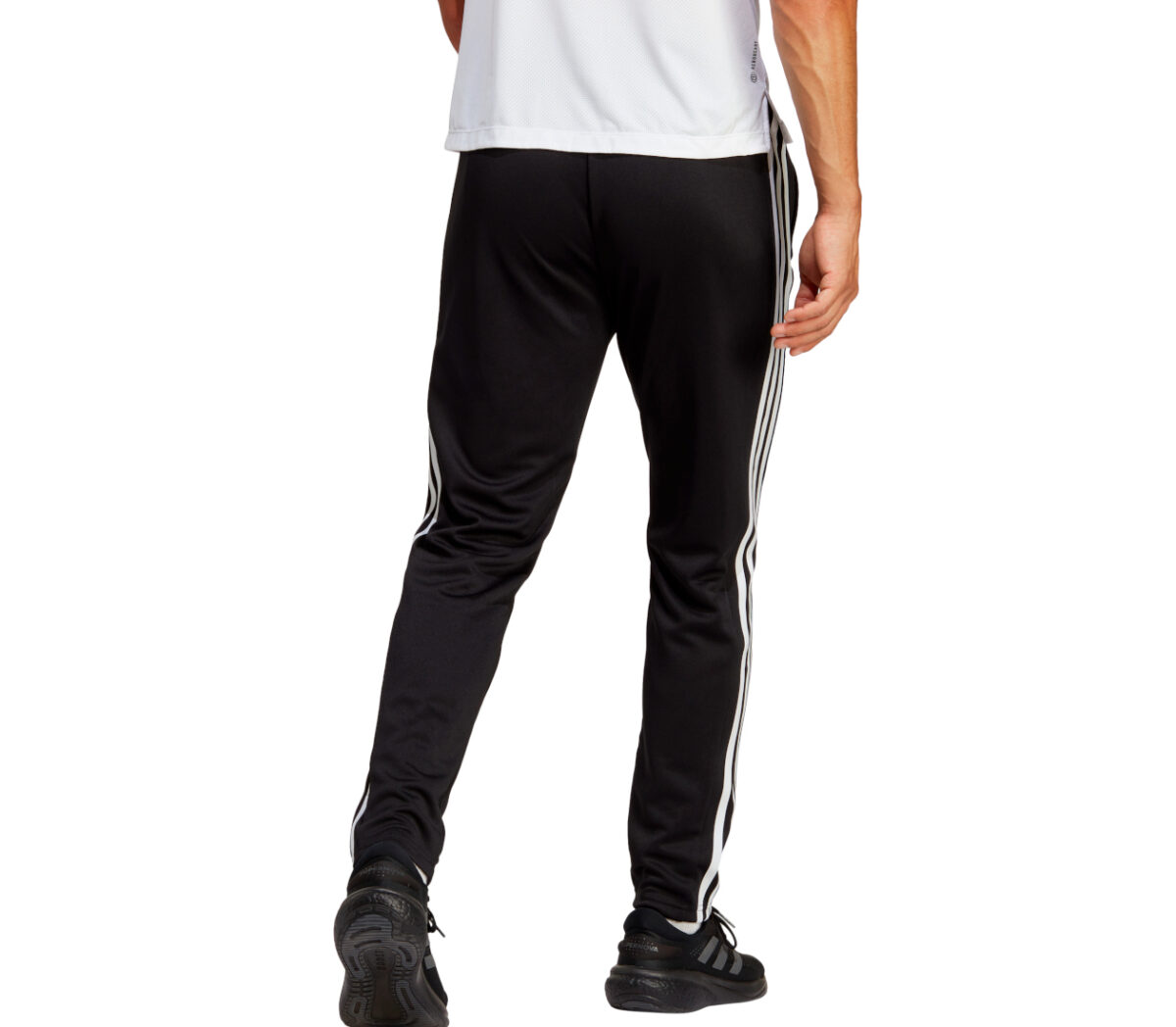 Dietro Pantalone Adidas TR-ES base 3pt uomo nero