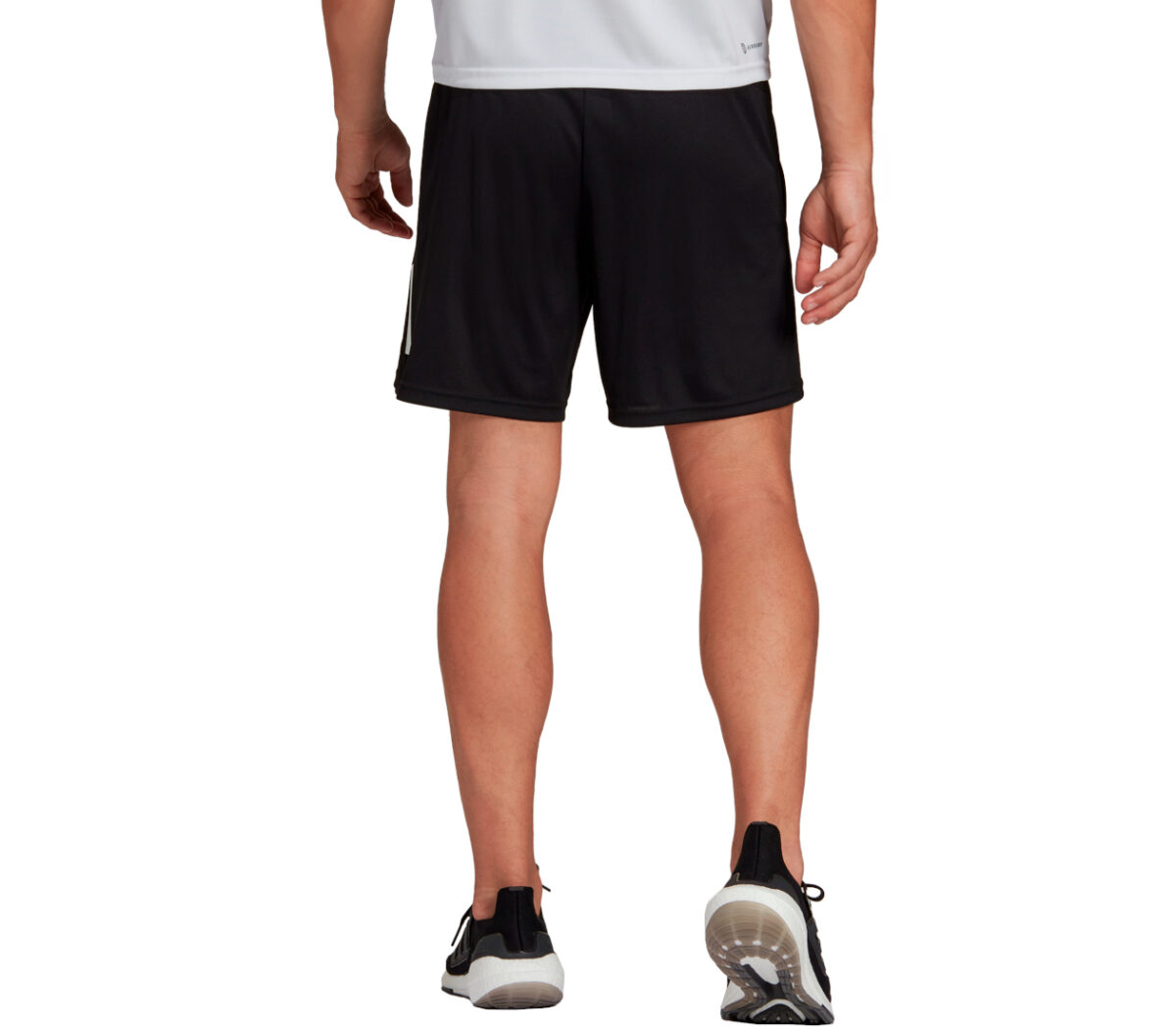 Dietro Pantaloncino adidas TR-ES logo short uomo nero