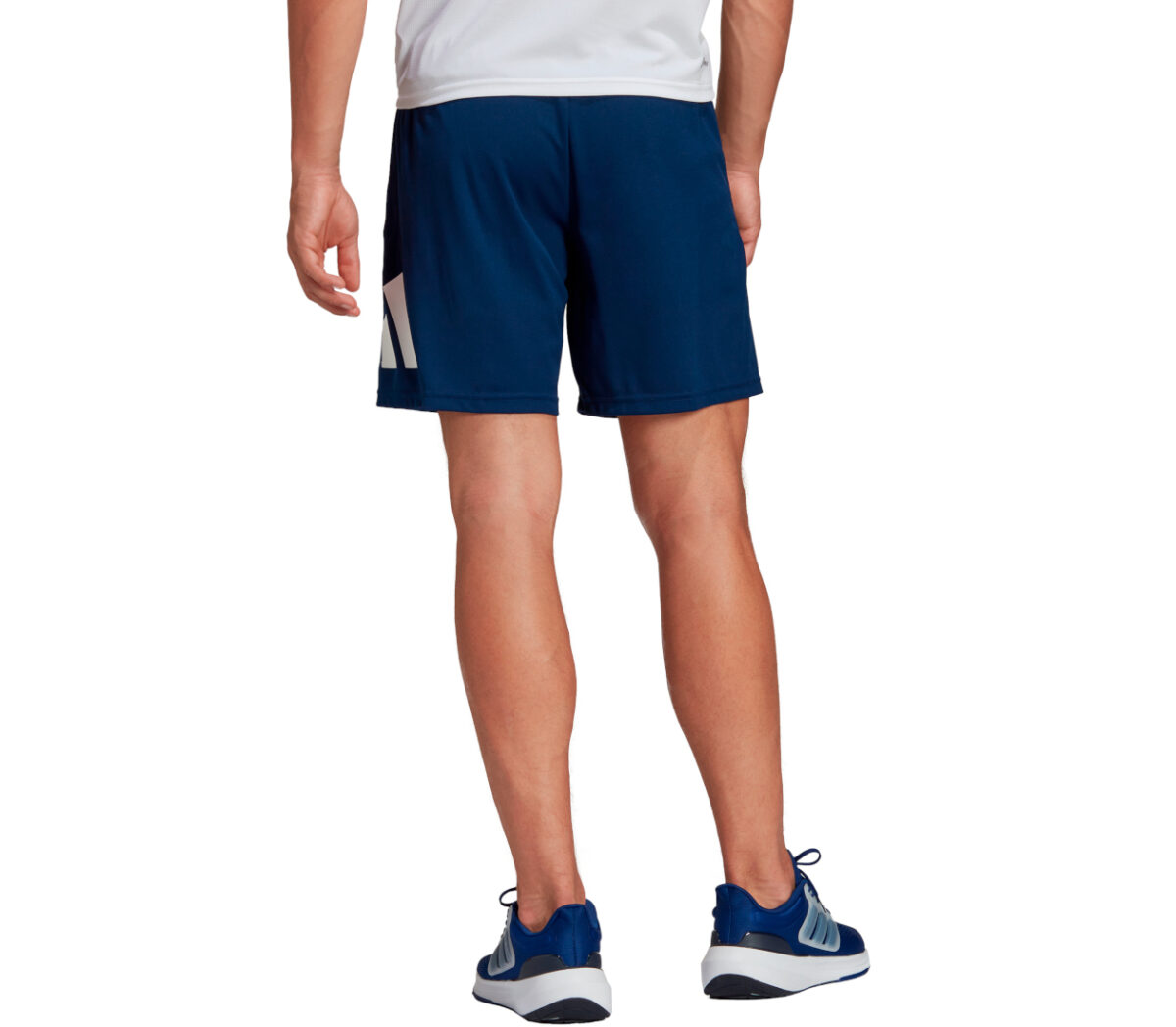 Dietro Pantaloncino adidas TR-ES logo short uomo blu