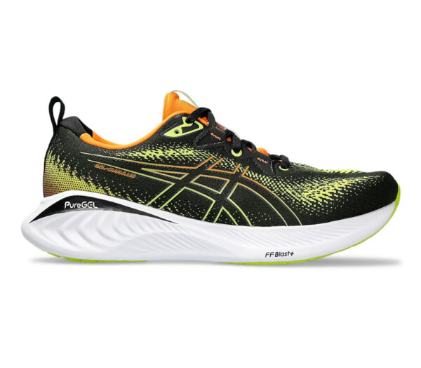 Scarpa Asics Gel-Cumulus 25 uomo nera gialla