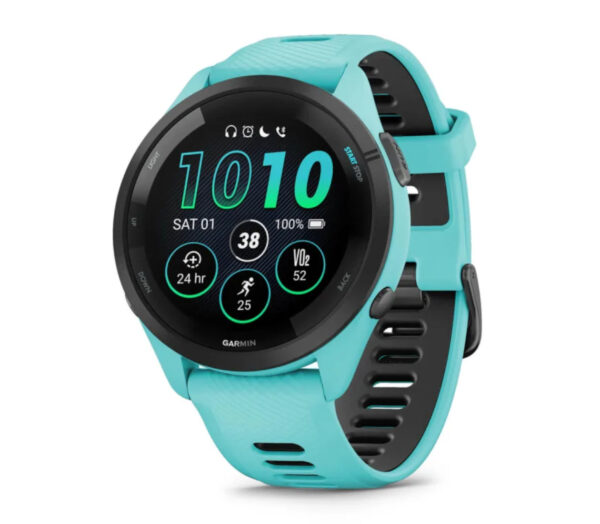 Orologio Garmin forerunner 265 celeste