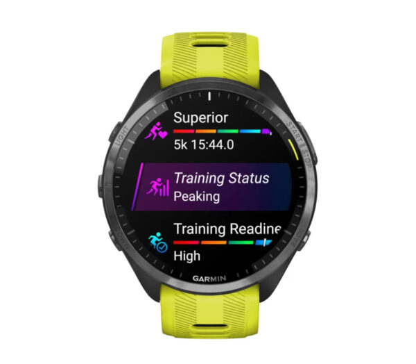 Orologio Garmin forerunner 965 giallo