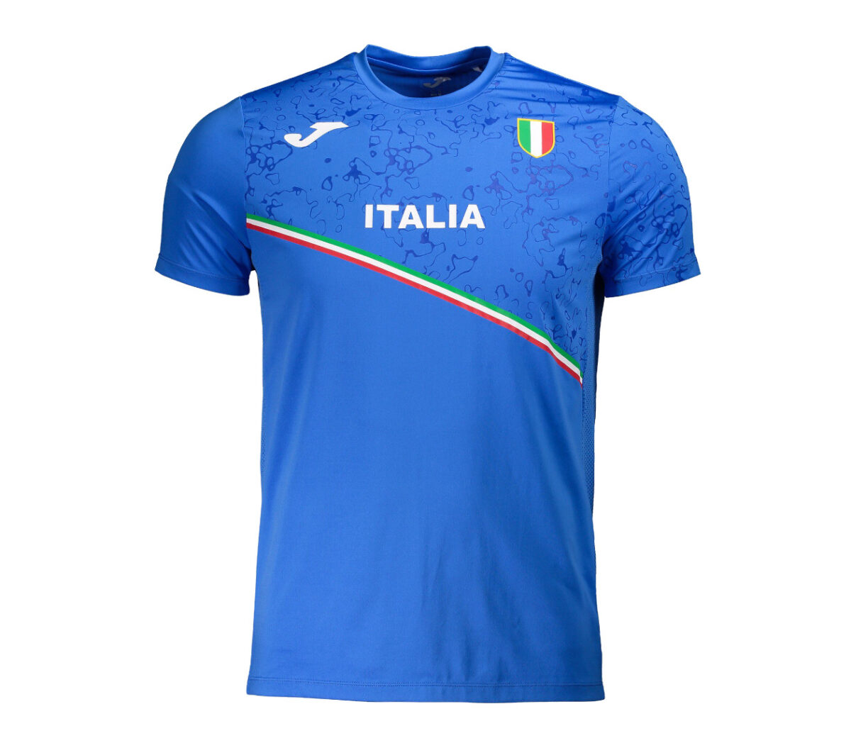 T-shirt Joma pre game fidal uomo blu