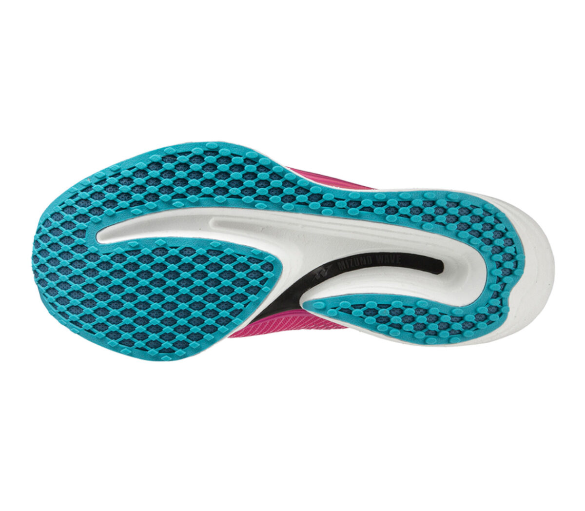 Suola Scarpa mizuno wave rebellion pro donna bianca rosa